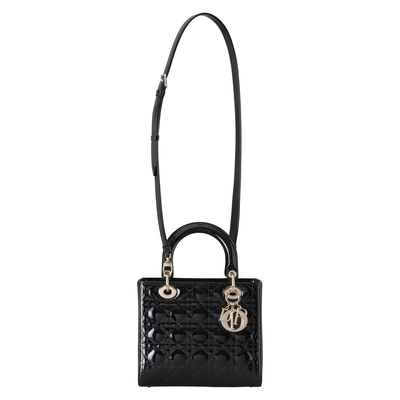 CHRISTIAN DIOR(USED)디올 페이던트 레이디디올 미듐